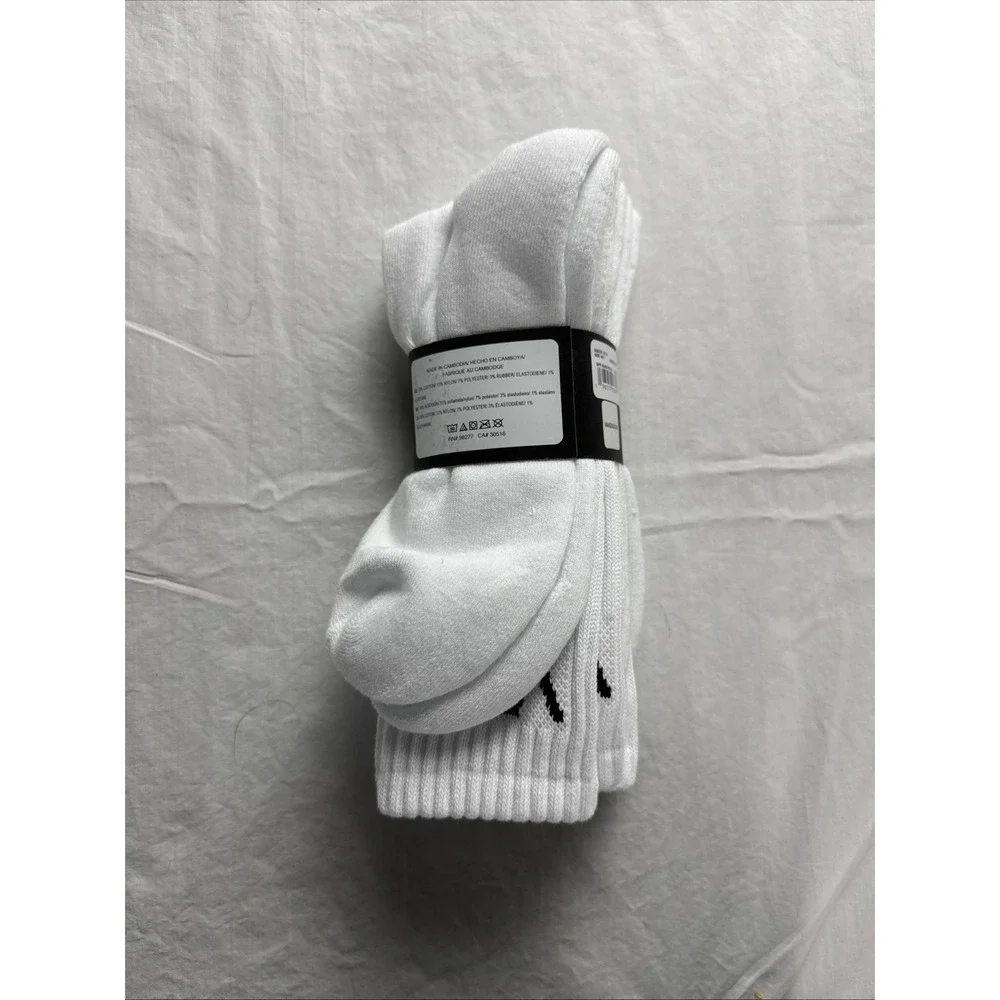 Vans white crew